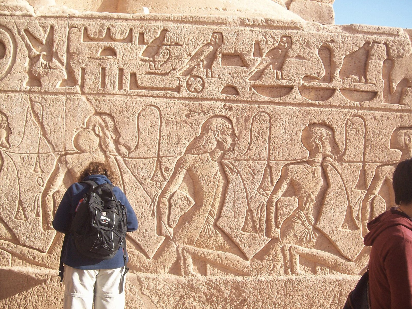 I templi di Abu Simbel sulle rive del Lago Nasser