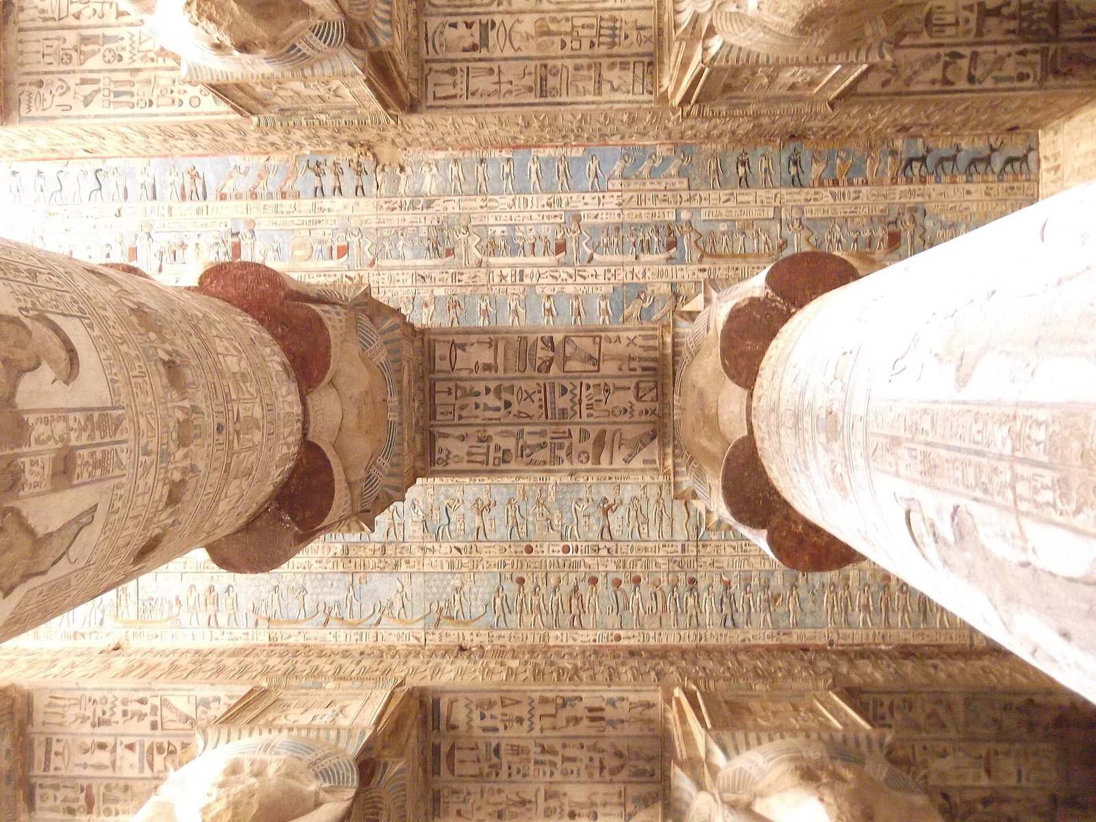 Il soffitto astronomico dipinto del tempio di Dendera