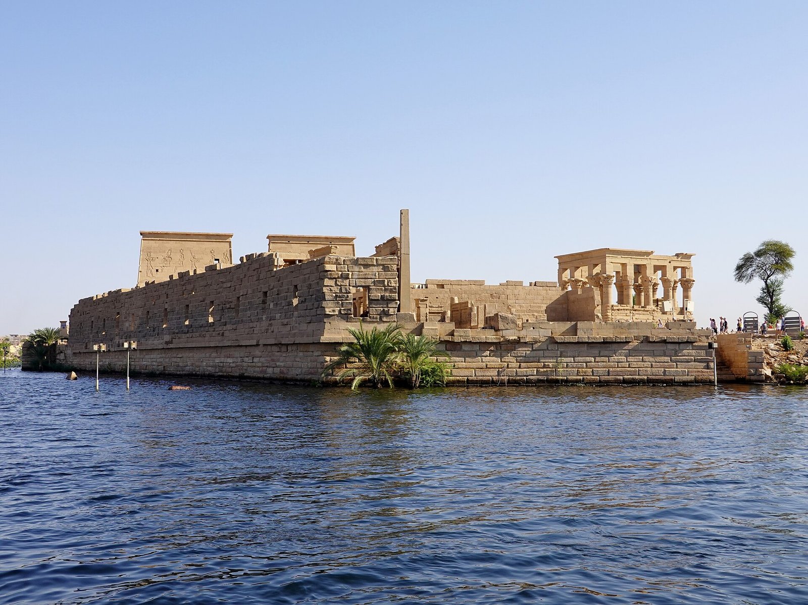 Il tempio di Philae sull’isola di Agilkia ad Assuan