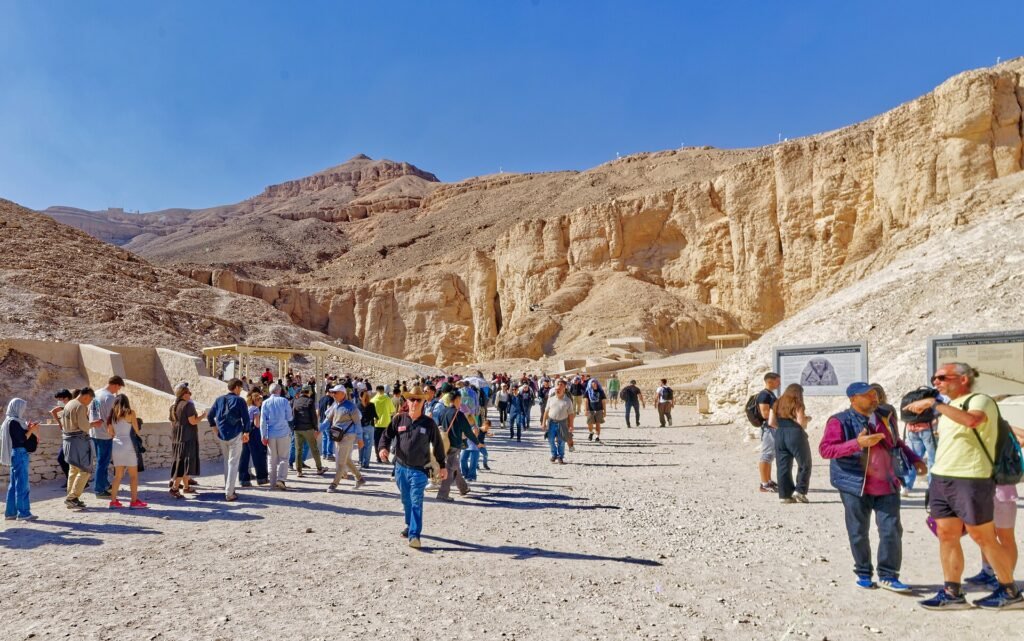 La Valle dei Re sulla riva occidentale di Luxor