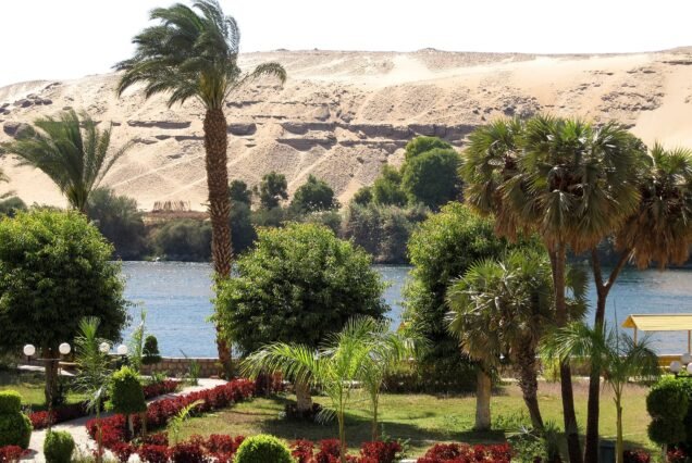 Il giardino botanico dell'Isola delle Piante ad Assuan