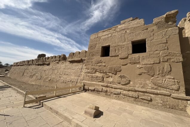 Il grande pilone d'ingresso di Medinet Habu