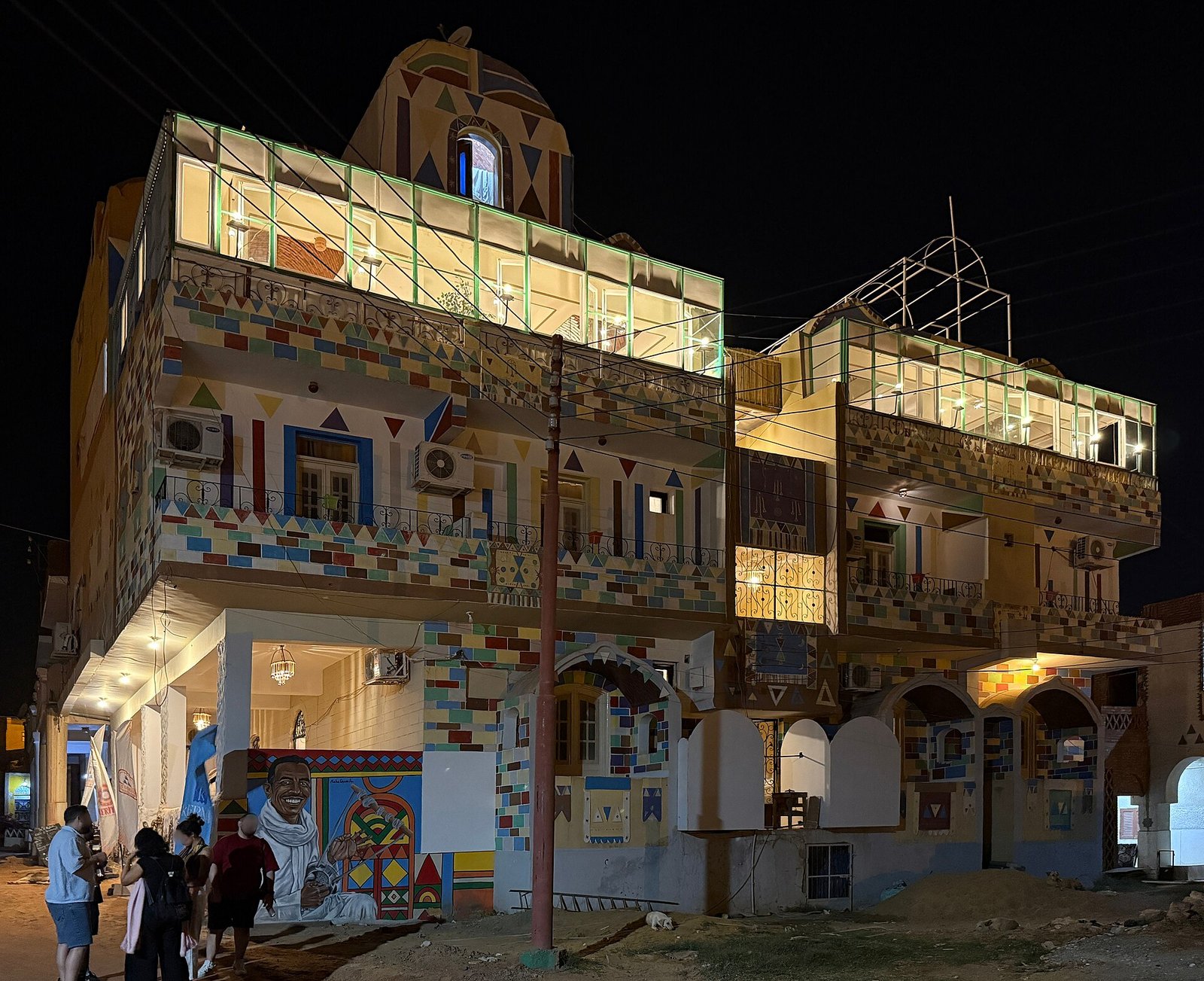 Villaggio nubiano ad Assuan, Egitto